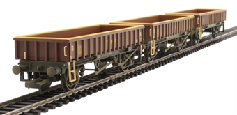 MHA 'Coalfish' ballast wagons in EWS maroon - pack of three -394267, 394268 and 394269