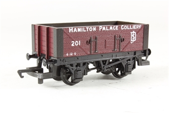 5-plank open wagon HAMILTON PALACE COLLIERY '201'