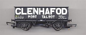 21 Ton steel sided wagon "Glenhafod, Port Talbot" in black