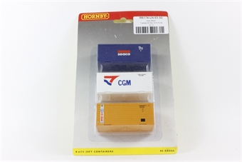 Containers 3 x 20 ft Carded