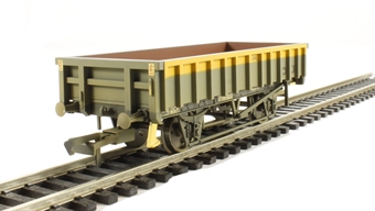 ZCV CLAM open ballast spoil wagon DB973222 in departmental (dutch) livery Weathered