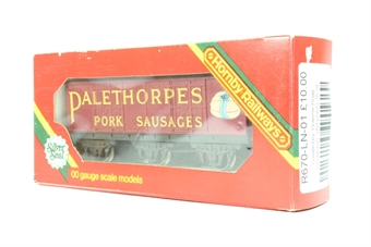 6-wheel closed van - 'Palethorpes'