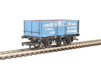 7-plank open wagon in blue - Richard White & Sons, Evesham 109