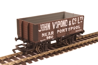Seven plank open wagon "John Vipond, Pontypool"