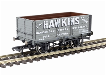7-plank open wagon "Hawkins, Cannock"