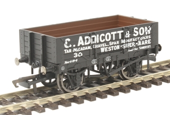 4-plank open wagon "C.Addicott & Son, Weston-Super-Mare"