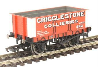6 plank open wagon "Crigglestone Collieries" No. 222