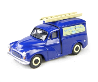 Morris Minor Van with Ladder "Television Rentals Ltd."