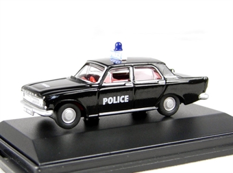 Ford Zephyr Saloon police car in black