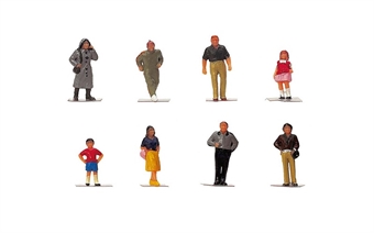 Town people - pack of eight figures