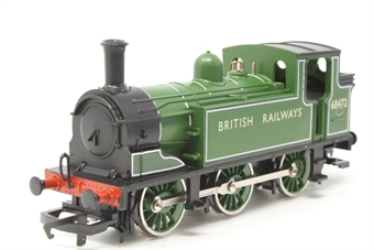 Class J83 0-6-0T 68472 in BR Green