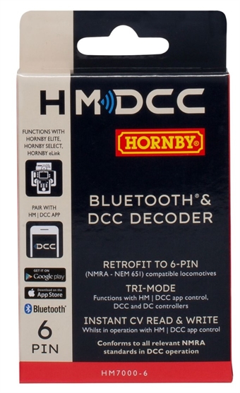 HM7000 6-pin bluetooth & DCC decoder