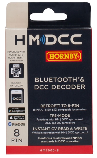 HM7000 8-pin bluetooth and DCC decoder