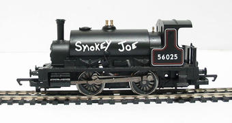 Class 0F Pug 0-4-0ST 56025 "Smokey Joe" in black