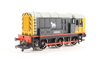 Class 08 Shunter 08938 in Railfreight grey with Eastfield Depot embellishments