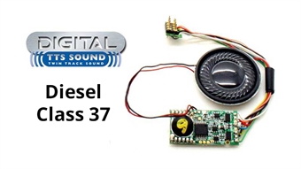 TTS DCC Sound Decoder with 8 pin plug - Class 37 diesel