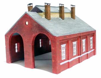 Double road engine shed