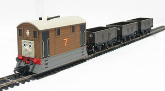 Train pack, Toby & 3 wagons (Thomas the Tank range)