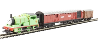 Thomas the Tank Engine train set - "Percy and the Mail Train"