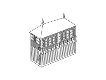 LMS Signal Box. Withdrawn from 2012 range