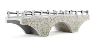 Rail Over River Bridge