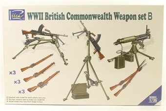 WW2 British & Commonwealth Weapon Set B