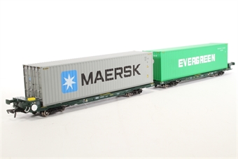 FLA intermodal twin pack in Maersk-Evergreen livery