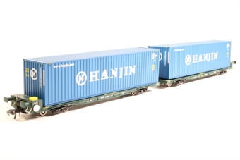 Freightliner FLA Twin Pack with Hanjin Containers
