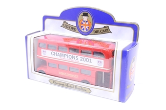 Routemaster London Transport 'Millwall Champions 2001'
