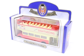 1:76 Scale Open Top Routemaster Bus - Bath Bus Company 'Sightseeing' Livery