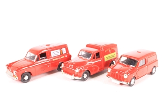 Royal Mail Set of Three Vans