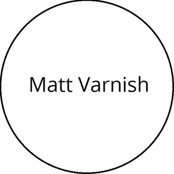 Matt Varnish - 15ml bottle