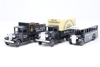 Royal Navy Collection - set of 3 vehicles