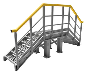 OO Gauge Access Platform (Single) - Unpainted