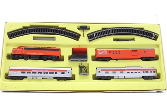 Transcontinental Streamliner Train Set