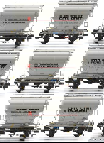 PCA CFMF bulk cement carrier in Castle Cement silver - pack of 3