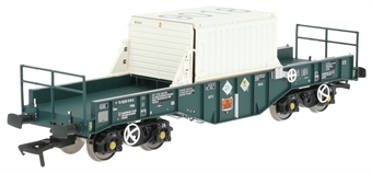 FNA-D Nuclear Flask wagon in Direct Rail Services teal - 11 70 9229 018-0