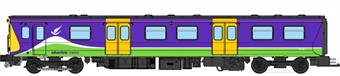 Class 313 3-car EMU 313117 in Silverlink purple & green - digital sound fitted