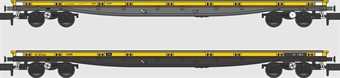 YQA and YMA Parr twin pack in BR Departmental yellow - DC967555 and DC967569
