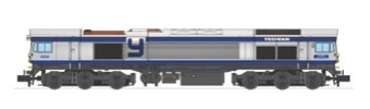 Class 59/0 59001 "Yeoman Endeavour" in Foster Yeoman silver - Digital Sound fitted