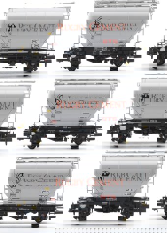 PCA CFMF bulk cement carrier in Rugby Cement silver - pack of 3