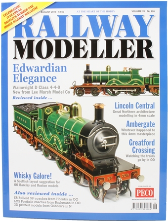 Railway Modeller magazine - August 2019