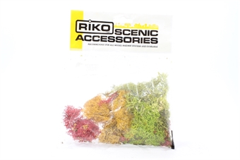 Assorted colour litchen