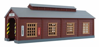 Wood Engine House, Light Brown