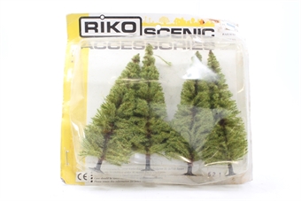 4 pine trees - approx 10cm