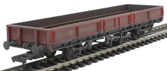SPA Open Wagon 460123 in BR Railfreight Red - weathered - Exclusive to Kernow Model Rail Centre