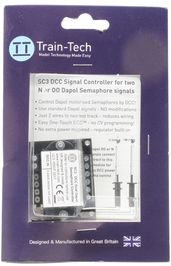 DCC signal controller - for original style Dapol dual semaphore signals