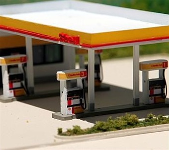 Modern Shell Gas Station Kit