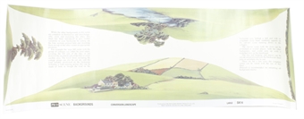 Scenic Background - Conversion Landscape - 228 x 737mm - Paper