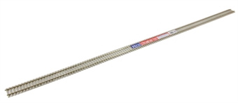 1 yard flexible concrete tie sleeper rail (nickel silver)